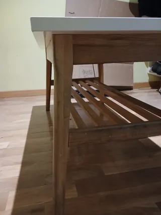 Mesita Centro Nórdica JYSK Madera Blanca