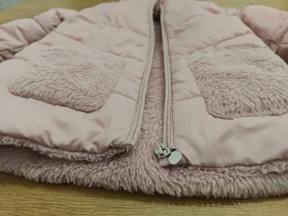 Cappottino imbottito bambina rosa