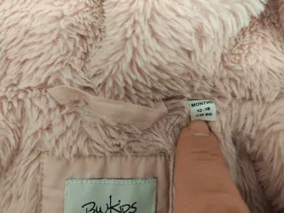 Cappottino imbottito bambina rosa