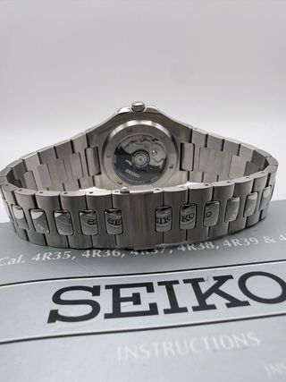 Seiko Mod Nautilus Negro