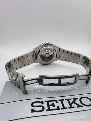 Seiko Mod Nautilus Negro