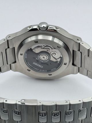 Seiko Mod Nautilus Negro