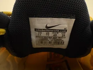 Nike Air Max Plus TN Amarillo Negro