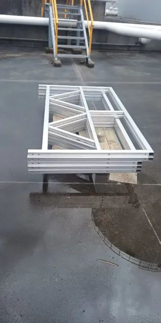 Andamio Colgante Aluminio 8 metros