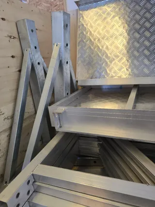 Andamio Colgante Aluminio 8 metros