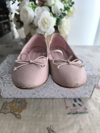 Bailarinas niña rosa talla 37