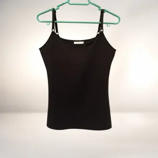 Top tirantes C&A negro