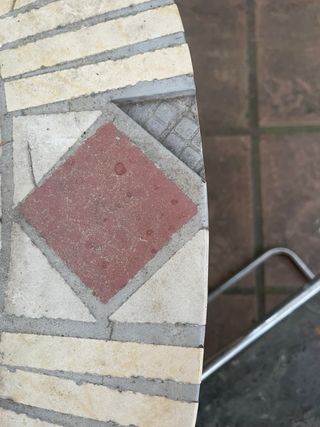 Mesa Jardín Vintage Mosaico