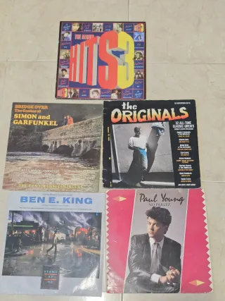 Colección Vinilos LP Clásicos Pop Rock Soul