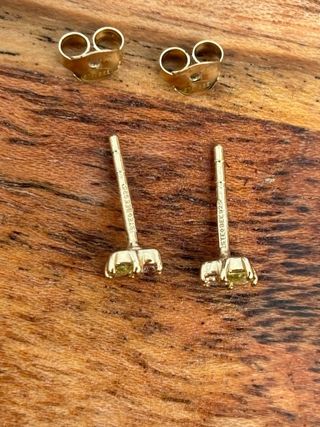 Pendientes Oro 925 Plata Chapada