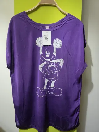 Camisetas XL y  XXL Minnie y Mickey.CON ETIQUETA