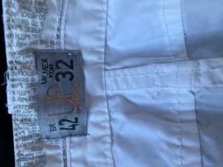 Pantalón Pirata Blanco Hombre Talla 42 Springfield