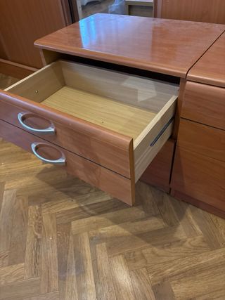 Mesitas de noche de madera (2 unidades)