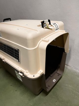 Transportín Perro XXL Aviación Beige/Gris