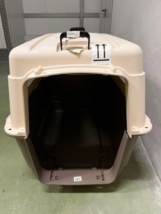 Transportín Perro XXL Aviación Beige/Gris