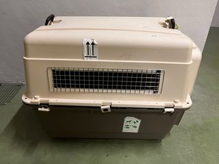 Transportín Perro XXL Aviación Beige/Gris