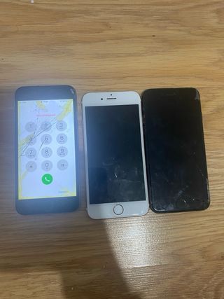 Lote 3 iPhone 7 para reparar o piezas