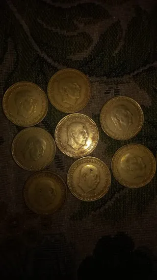 Monedas de Franco (8 unidades)