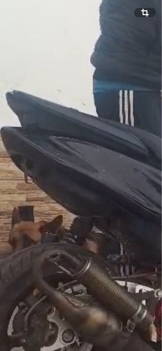 Carenado Fibra Competición Moto Negra