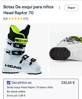 Botas de esquí Head Raptor 70 T-37