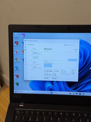 Portátil Lenovo Thinkpad 16gb RAM