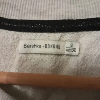 Sweatshirt cinza Bershka