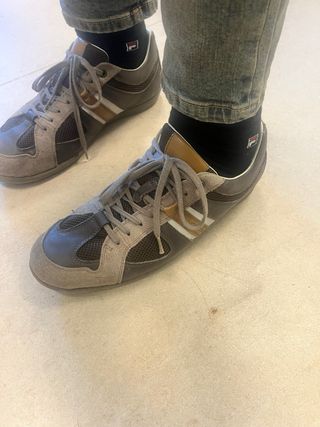 Scarpe Geox Uomo Tg. 45 Marrone/Grigio