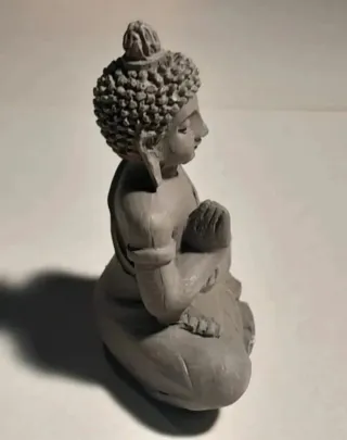 Figura Buda de Arcilla Sentado