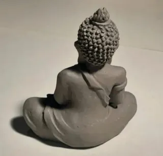 Figura Buda de Arcilla Sentado