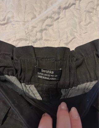 Pantalones cargo negros