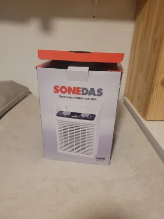 Estufa Calefactor Termoventilador SONEDAS 2000W