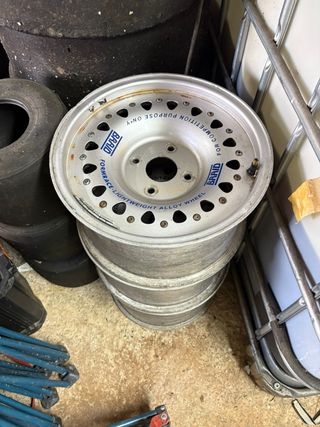 Llantas Braid Plata Ultra Ligeras