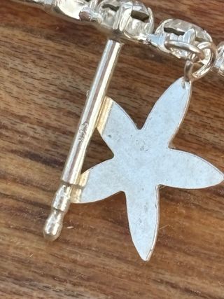 Pendientes Plata 925 Circonitas Flor