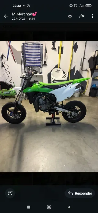 Kawasaki KX 85cc 2T supermotard