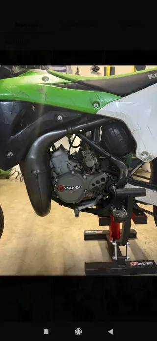 Kawasaki KX 85cc 2T supermotard