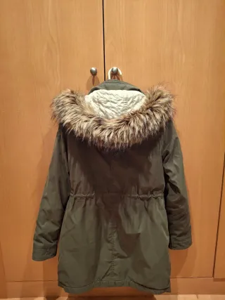 Chaqueta Abercrombie Mujer Talla S Verde Militar