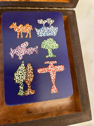 Set 2 mazzi carte rare Ugo Nespolo