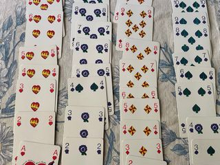 Set 2 mazzi carte rare Ugo Nespolo