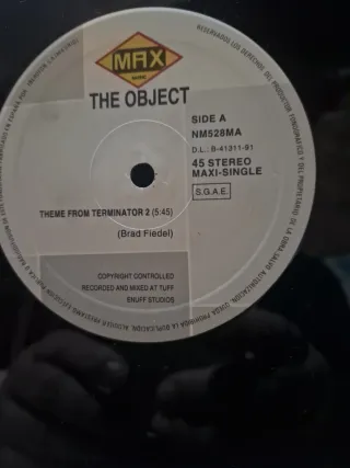 Vinilo Terminator 2 Dance Theme The Object