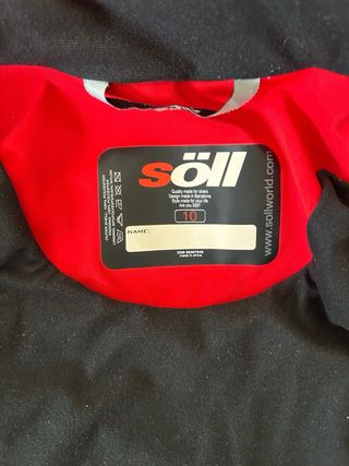 Conjunto Esquí Söll T-10 Rojo y Negro
