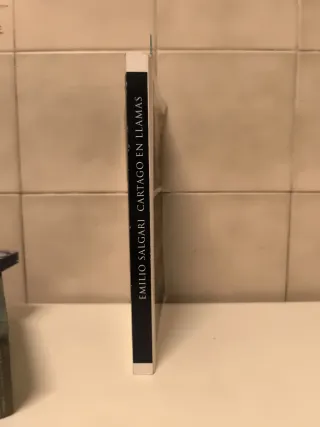 Cartago en llamas, Emilio Salgari