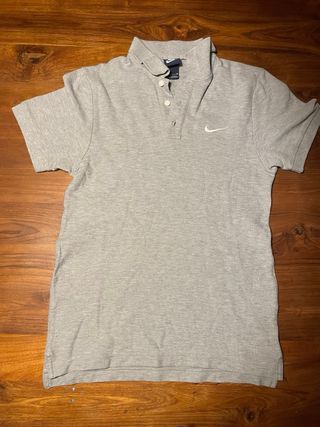 Polo Nike Gris Talla S