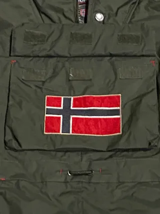 Chaqueta Geographical Norway niño verde