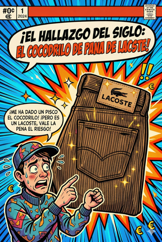 Pantalón Lacoste Pana Recto Marrón Chocolate 42