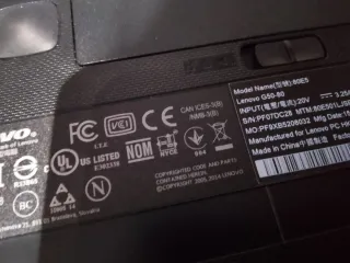 Portátil Lenovo G50