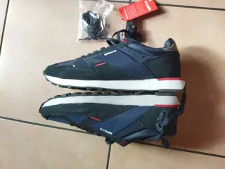 Scarpe uomo GAS nere e blu 43