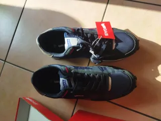 Scarpe uomo GAS nere e blu 43