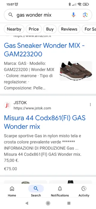 Scarpe uomo GAS nere e blu 43