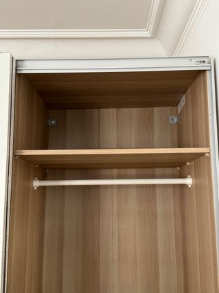 Armario modular Ikea madera casi nuevo