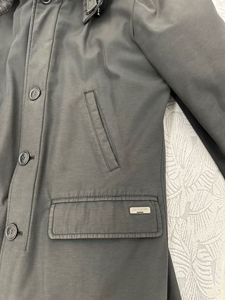 Pierre Cardin Cappotto Uomo Blu Notte